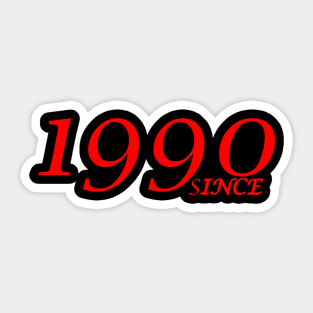1990 Sticker